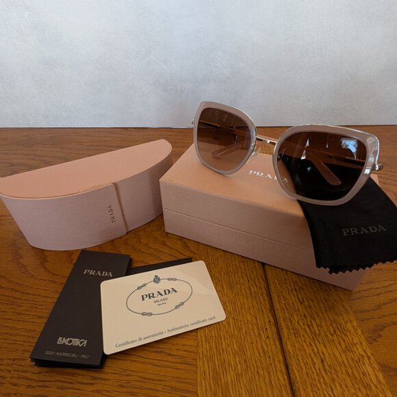 Prada Sunglasses: SPR59M in Pink - Picture 2 of 7